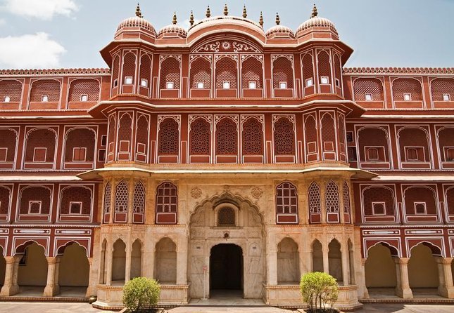 City Palace Jaipur architecture, part of luxury Golden Triangle India tours