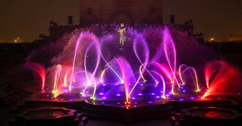 akshardham temple india
night show