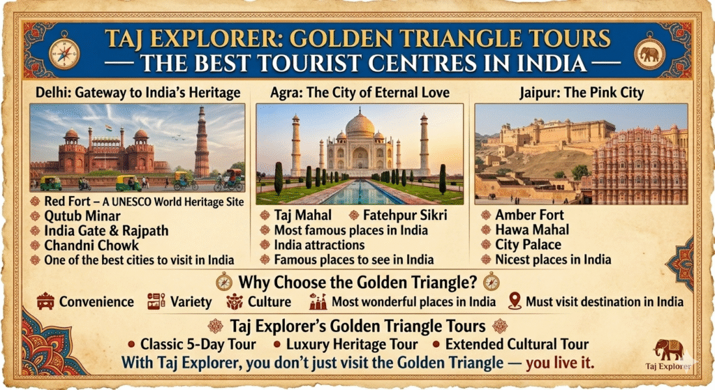 India’s Golden Triangle: Famous Places to Visit