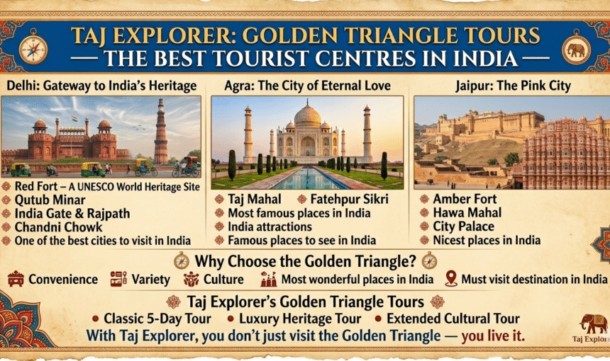 India’s Golden Triangle: Famous Places to Visit