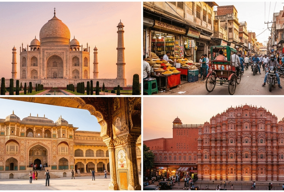 Gemini said The Ultimate Golden Triangle India Guide: A Majestic Journey Through Delhi, Agra, and Jaipur