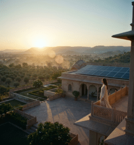 A premier luxury travel India experience featuring a private heritage palace stay, illustrating the 'Silent Majesty' and exclusivity of 2026 bespoke journeys .