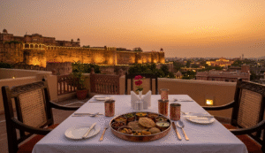 Best restaurants in Jaipur Rajasthan — royal dining and heritage food experience with Taj Explorer