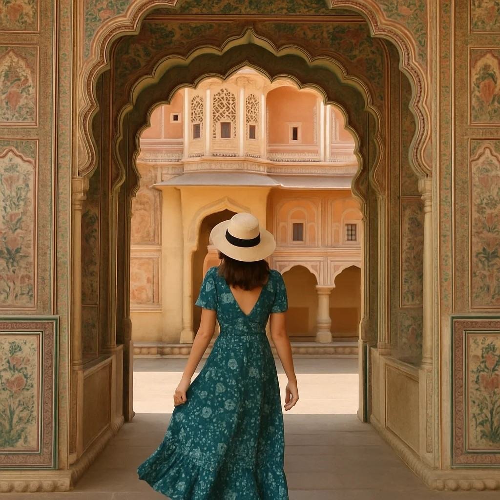 Jaipur Pink City: Complete Travel Guide to the Pink City of India 4 City Palace Jaipur interior in the historic Pink City