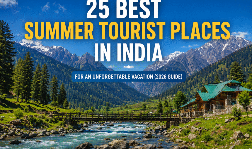 25 Best Summer Tourist Places in India for an Unforgettable Vacation (2026 Guide)