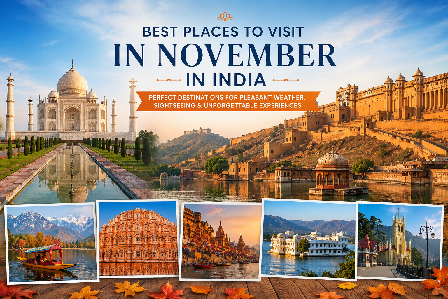 Best places to visit in November in India