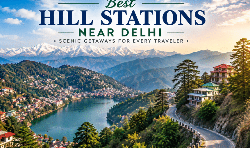 Best Hill Stations Near Delhi: 15 Scenic Mountain Escapes for Every Traveler