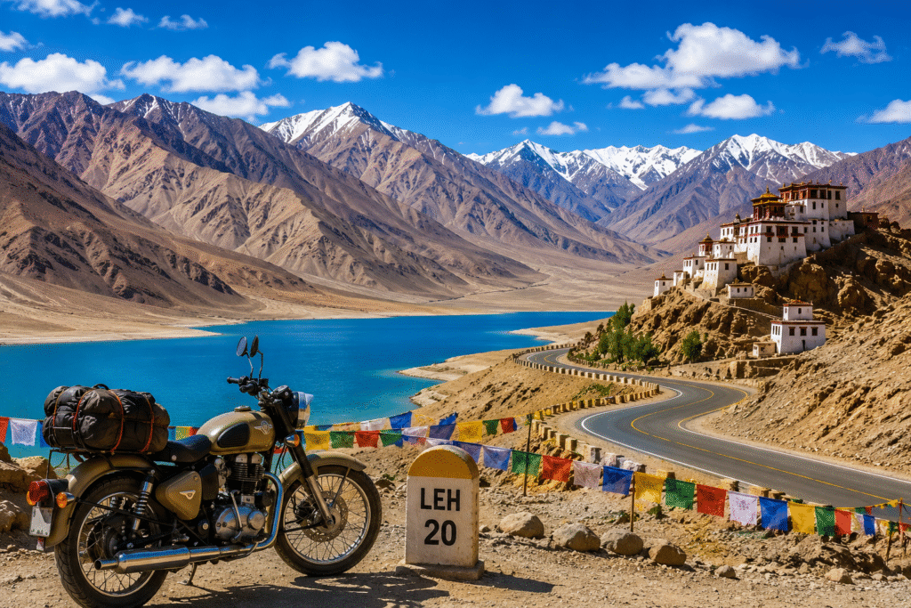 Leh Ladakh adventure destination and one of the best summer tourist places in India