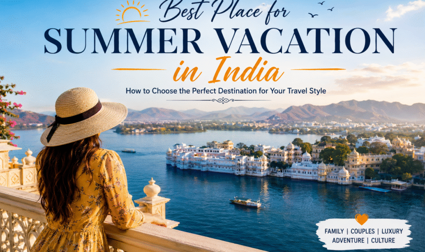 Best Place for Summer Vacation in India: How to Choose the Perfect Destination for Your Travel Style (2026 Guide)