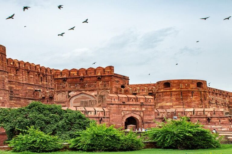 Amar Singh Gate entrance inside Agra Fort featuring iconic Mughal architecture in Agra