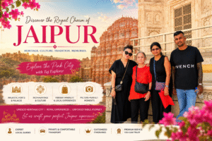 Top places to visit in Jaipur featuring Amer Fort, Hawa Mahal and Jaipur tourist attractions – best places to visit in Jaipur India