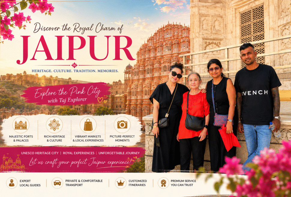 Top places to visit in Jaipur featuring Amer Fort, Hawa Mahal and Jaipur tourist attractions – best places to visit in Jaipur India