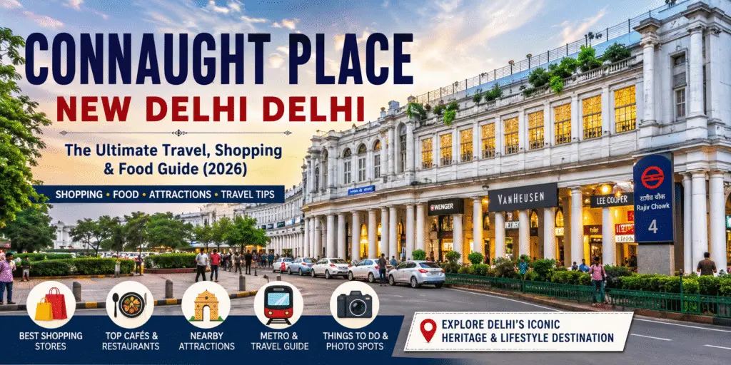 Connaught Place New Delhi Delhi: The Ultimate Travel, Shopping & Food Guide (2026)