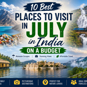Best places to visit in July in India with Taj Explorer luxury monsoon tour