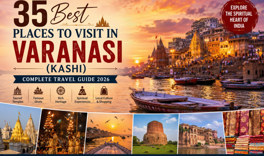 35 Best Places to Visit in Varanasi (Kashi) in 2026 – Complete Travel Guide to the Spiritual Capital of India