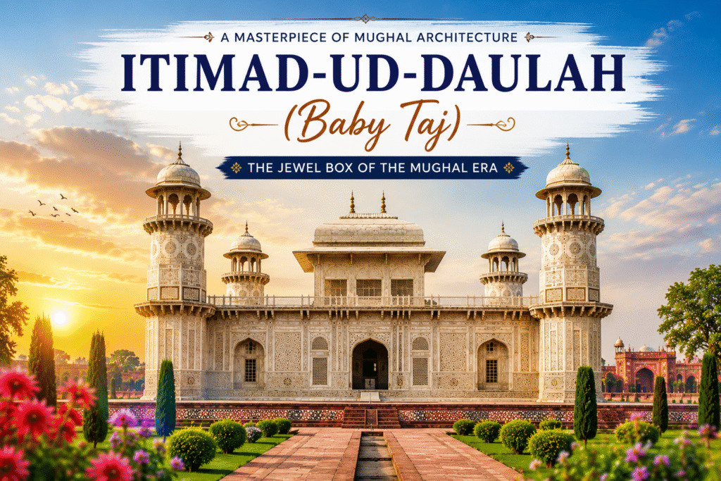 Itimad-ud-Daulah Baby Taj – beautiful place to see in Agra and popular tourist attraction