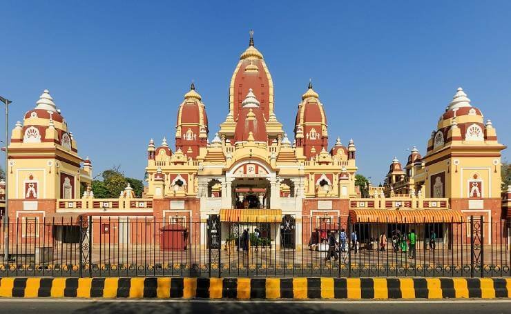 Birla Mandir Delhi beautiful Hindu temple in India and popular spiritual attraction