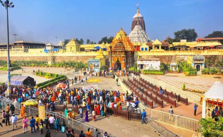 Jagannath Temple Puri famous Char Dham temple and one of the major temples in India