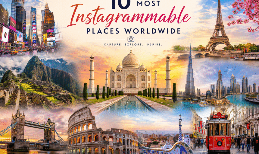 10 Most Instagrammable Places Worldwide You Must Visit Once in Your Lifetime