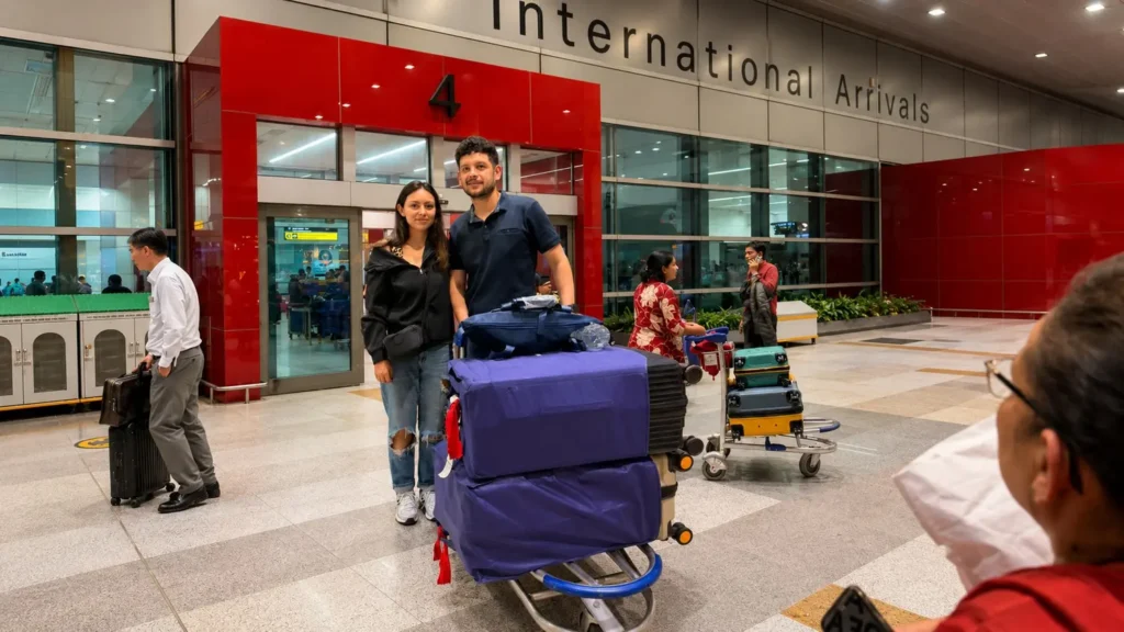Delhi Airport Transfer to Hotel with private airport pickup and luggage assistance