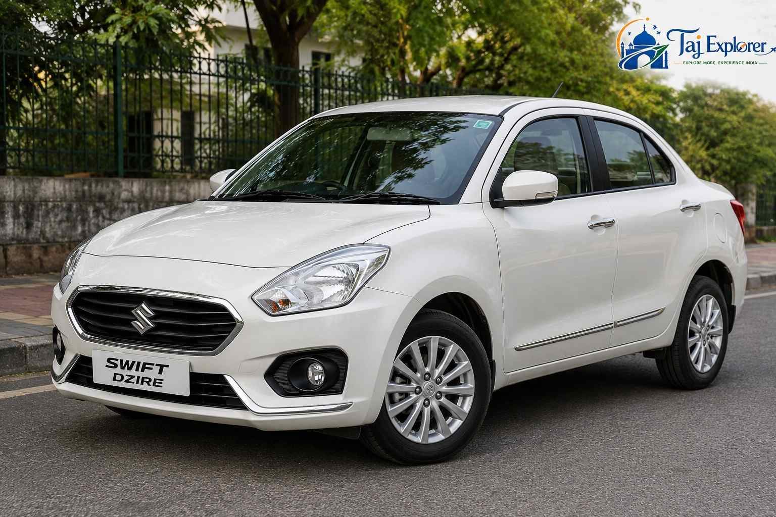 Swift Dzire car rental in Delhi India