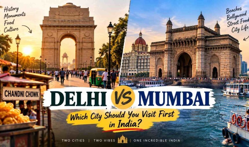 Delhi vs Mumbai: Which City Should You Visit First in India? 1 Delhi vs Mumbai: Which City Should You Visit First in India?