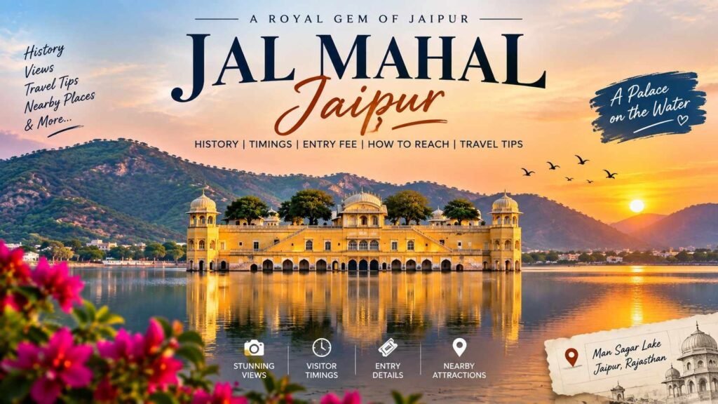 Jal Mahal Jaipur: History, Timings, Entry Fee & Visitor Guide