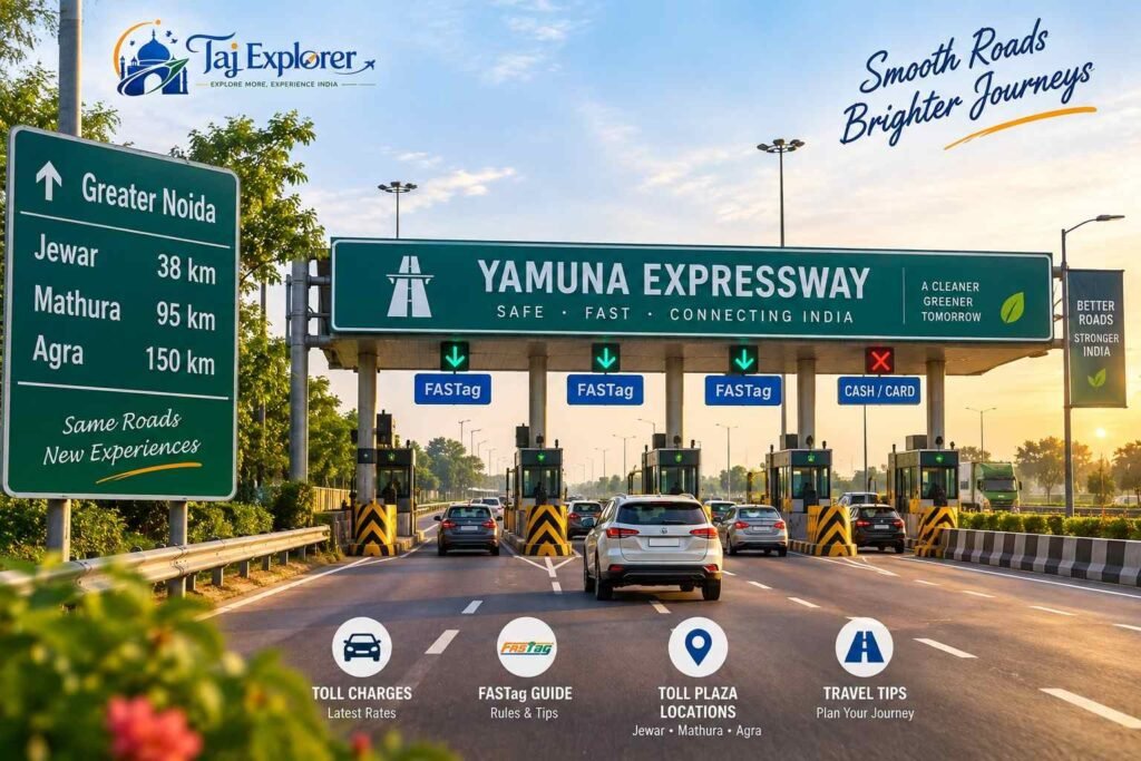 Yamuna Expressway Toll Plaza: Toll Charges & FASTag Guide 2026